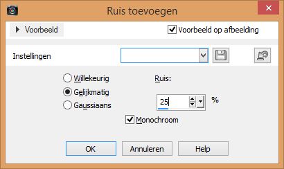 ruis toevoegen